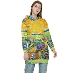 Grateful Dead Golden Road Women s Long Oversized Pullover Hoodie