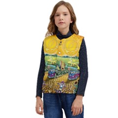 Grateful Dead Golden Road Kid s Button Up Puffer Vest	