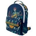 Grateful Dead Singing Skeleton Flap Pocket Backpack (Small) View1