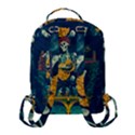 Grateful Dead Singing Skeleton Flap Pocket Backpack (Small) View3