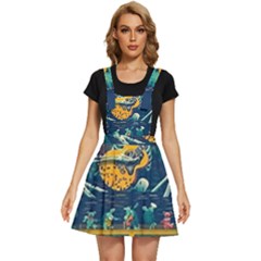 Grateful Dead Singing Skeleton Apron Dress