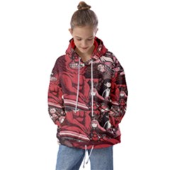 Adventure Time Cartoon Kids  Oversized Hoodie