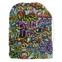 Graffiti Word Seamless Pattern Drawstring Pouch (3XL) View1