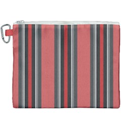 Altrosa Rosa Grau Streifen Canvas Cosmetic Bag (xxxl) by 2607694c