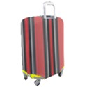 Altrosa Rosa Grau Streifen Luggage Cover (Medium) View2