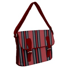 Dunkelrot4 Rosa Grau Streifen Dunkelrot3 Buckle Messenger Bag by 2607694c