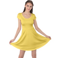 4 Farben Cap Sleeve Dress by 2607694c