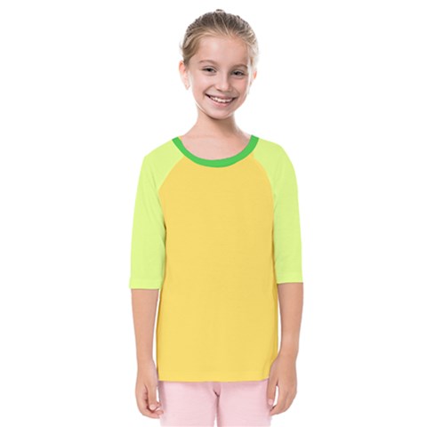 4 Farben Kids  Quarter Sleeve Raglan T-shirt by 2607694c