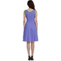 4 Farben Sleeveless V-Neck Skater Dress with Pockets View4