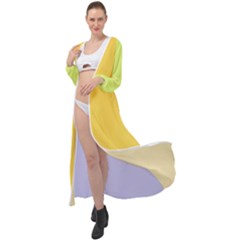 4 Farben Maxi Chiffon Beach Wrap by 2607694c