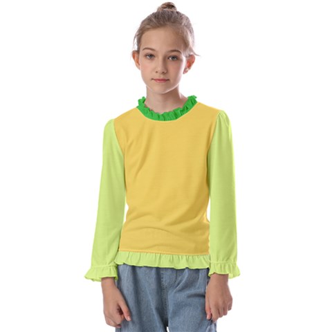 4 Farben Kids  Frill Detail T-shirt by 2607694c