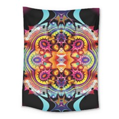 Abstrakte Blume Medium Tapestry