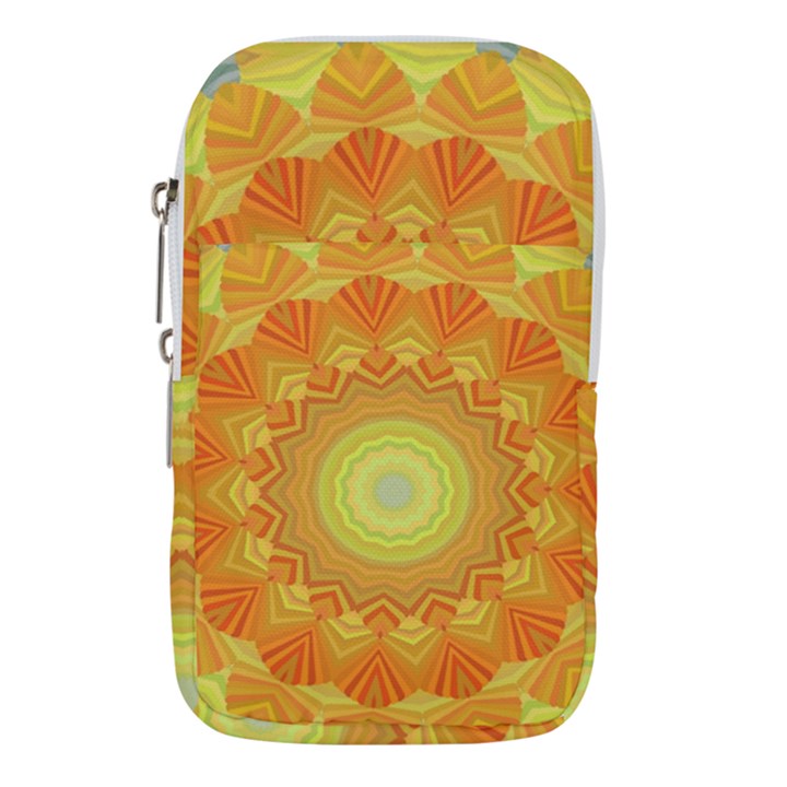 Sunshine Sunny Sun Abstract Yellow Waist Pouch (Small)