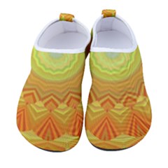 Sunshine Sunny Sun Abstract Yellow Men s Sock-style Water Shoes by Ravend