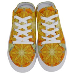 Sunshine Sunny Sun Abstract Yellow Half Slippers by Ravend