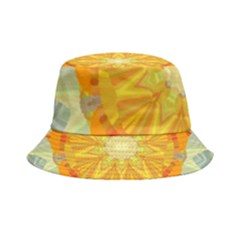 Sunshine Sunny Sun Abstract Yellow Inside Out Bucket Hat by Ravend