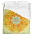 Sunshine Sunny Sun Abstract Yellow Duvet Cover (Queen Size) View1