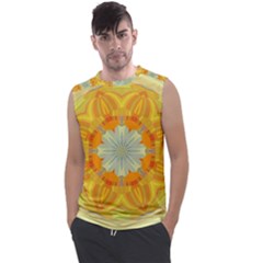 Sunshine Sunny Sun Abstract Yellow Men s Regular Tank Top by Ravend