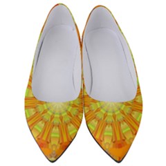 Sunshine-sunny-sun-abstract-yellow - Women s Low Heels by Ravend