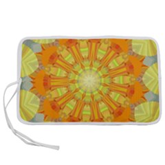 Sunshine-sunny-sun-abstract-yellow - Pen Storage Case (s) by Ravend