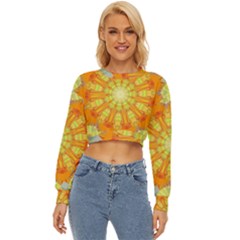 Sunshine-sunny-sun-abstract-yellow - Lightweight Long Sleeve Sweatshirt by Ravend