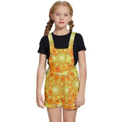 Sunshine-sunny-sun-abstract-yellow - Kids  Short Overalls by Ravend