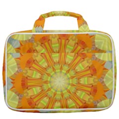 Sunshine-sunny-sun-abstract-yellow - Travel Toiletry Bag With Hanging Hook by Ravend