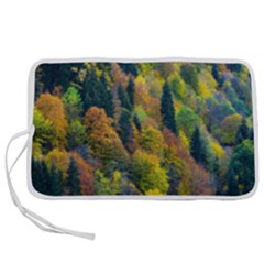 Forest Trees Leaves Fall Autumn Nature Sunshine Pen Storage Case (m) by Ravend