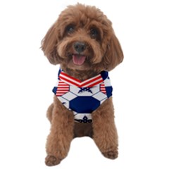 Patriotic Symbolic Red White Blue Dog Sweater by Ravend