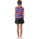 Red-white-blue-patriotic-ribbons Kids  Raglan Cap Sleeve T-Shirt View2