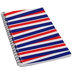 Red-white-blue-patriotic-ribbons 5 5  X 8 5  Notebook by Ravend