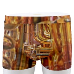 Tuba Valves Pipe Shiny Instrument Music Men s Boxer Briefs