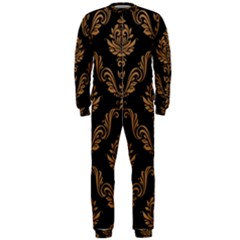 Vintage-pattern Onepiece Jumpsuit (men)