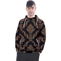 Vintage-pattern Men s Pullover Hoodie by Ket1n9