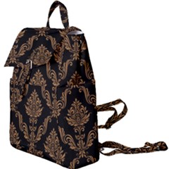 Vintage-pattern Buckle Everyday Backpack by Ket1n9