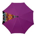 pink florales muster Golf Umbrellas View1