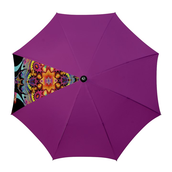 pink florales muster Golf Umbrellas