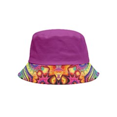 Pink Florales Muster Bucket Hat (kids) by 2607694c