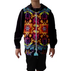 Florales Muster Kids  Hooded Windbreaker