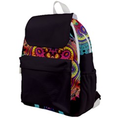 Florales Muster Top Flap Backpack