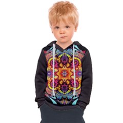 Florales Muster Kids  Overhead Hoodie