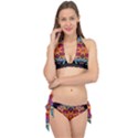 florales muster Tie It Up Bikini Set View1