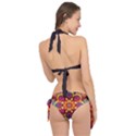 florales muster Tie It Up Bikini Set View2