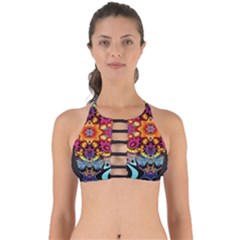 Florales Muster Perfectly Cut Out Bikini Top