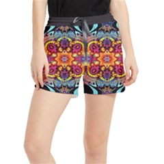 Florales Muster Women s Runner Shorts