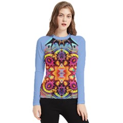 Blume Abstrakt Women s Long Sleeve Rash Guard by 2607694c