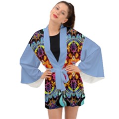 Blume Abstrakt Long Sleeve Kimono by 2607694c