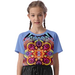 Blume Abstrakt Kids  Basic T-shirt