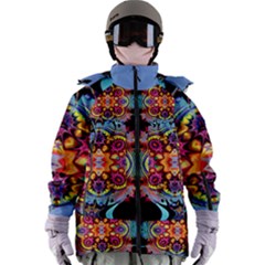 Blume Abstrakt Women s Zip Ski And Snowboard Waterproof Breathable Jacket