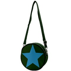 Star Bag Green And Blue Crossbody Circle Bag